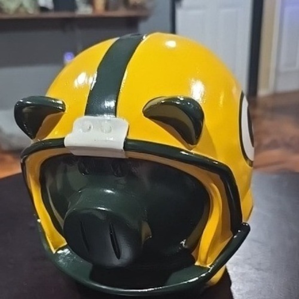 Forever Collectibles Green Bay Packers NFL Football Helmet Piggy Bank XMN0313